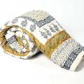 Polyester Heavy Bed Razai Quilt Vicky Lucky Razi Multicolor Random. 