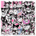 Ianime Ku50 Pieces Kawaromi Stickers Skateboard Guitar Luggage Freezer Motorcycle Graffiti Decal Waterproof Sticker KEEMEEUYZO. 