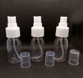 Empty Spray Bottles 30ml / Plastic Spray Bottle Empty / Fine Mist Portable Spray Bottle Refillable Hair Spray Bottle for Face, Makeup Bottles, Cosmetic, Solutions etc / Water Spray Bottle Pump. 