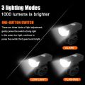 USB Rechargeable Bi-Cycle Light Set Front Light and Back Light Tail Light Easy to Install 3 Modes Bicycle Accessories for the Bicycle. 
