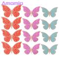 Amamia 3D Stickers Clear Texture Realistic 3D Pattern Butterfly Wall Stickers. 