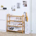 Wooden Shoe Rack Folding Shoe Rack Multi purpose Shoe Rack Storage Organizers 3-4-5 Shelfs. 