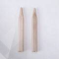2Pcs Badminton Racket Handle Grip Wooden Badminton Handle Repair of Badminton Racket. 
