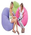 Inflatable Air Bin Chair - With Pump. 