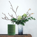 6 Packs Round Floral Foam Blocks for Artificial Flower for Wedding Aisle Flowers Party Decoration. 