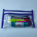 Transparent Geometry Pack of 06 Pieces- Premium Quality Transparent Geometry Pouch-Transparent Pencil Case. 