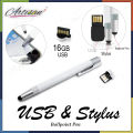 Artisan – 3 in 1 Touch Screen Ballpoint Pen (Stylus Pen) having USB Flash Drive Pen Drive USB Memory Stick USB Disk 8GB 16GB 32GB 64GB with Box can present as gift. 