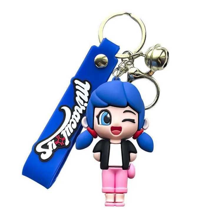Cartoon%20Miracle%20Girl%20Keychain%20Cute%20Exquisite%20Doll%20Bag%20Charm%20Anime%20Peripheral%20Car%20Keychain%20Wholesale%20-%20Image%205