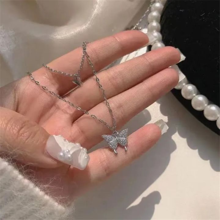 Shiny%20Double%20Chain%20Butterfly%20Necklace%20for%20Girls%20Exquisite%20Double%20Clavicle%20Chain%20Necklace%20for%20Women%20Crystal%20Elegant%20Wedding%20Jewelry%20Gifts%20-%20Image%209