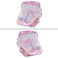 Super Baby Carry Cot For New Born Baby Premium Quality Rocker & Sleeping Carrier Seat, Easily Carry Car Seat Gear With Safety Mosquitto Net, Sun Canopy & Adjustable Handle Bar Rocker Seat With Storage Compartment New Born Kids Available in Assorted Print. 