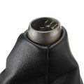 Car Manual Leather Gear Shifting Dust Boot with Shift Head, 5 Speed Gear Shift Knob Manual Shift Ball Stick. 