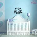 Customized Wooden Wall Décor, Room Decoration for girls and boys, Wall Hanging Nursery Name sign, Butterflies 3D Home Decoration, Personalized Birthday Gift for kids. 