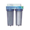 Water Filter 2-stage / Transpert  and Coloured Bottle. 