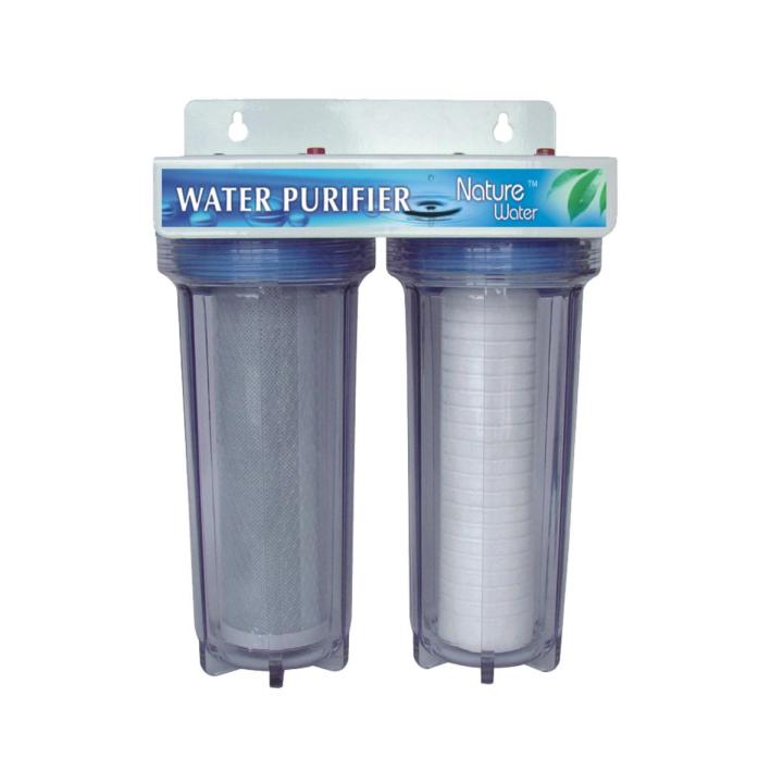 Water Filter 2-stage / Transpert  and Coloured Bottle