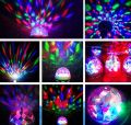 RGB LED Bulb Stage Light Bulb Lighting Best Quality Colorful Auto Rotating For Party Club Home Decor Lamp Disco birthday function 3W. 