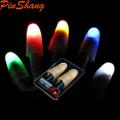PinShang 1 Pair Creative Magic Thumb Tip LED Light Magic Trick Finger Lights. 