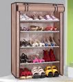 Shoe Rack & Wardrobe 4 Layers - Brown. 