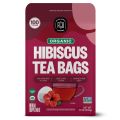 FGO Organic Hibiscus Tea, Eco-Conscious Tea Bags. 
