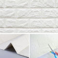 High Quality 5mm Wall Adhesive Sheet 3D foam sheet for brick wall | PE foam sheet | Wall Sticker | Brick wall sheet for Living Room | Kitchen | Bathroom. 