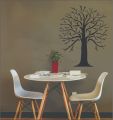 Beautiful Tree nature Wall Sticker for home , room, office, decor - Black color, Elegant decor. 