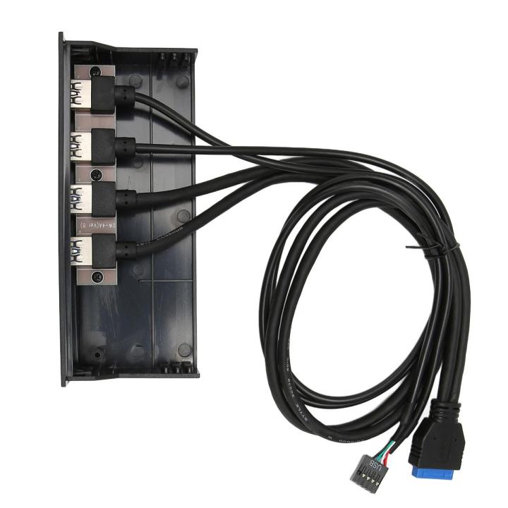 USB Front Panel Hub, High Speed 5.25in USB 3.0 Front Panel Hub for PC