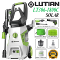 LUTIAN - LT306-1800C -  140 BAR HIGH CAR PRESSURE WASHER - 1800 WATTS -AUTO START - SELF PRIMING - PORTABLE- 2 IN 1 GUN ( LONG & SHORT). 