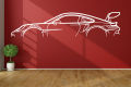 Car Silhouette Wall Art Sticker Vinyl Home Decor Automotive Service Center Garage Car Beauty Shop Decoration Decals Murals. 