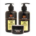 "DR MED Hyaluronic Acid Hair Care Trio: Shampoo, Conditioner, and Mask for Hydration and Renewal" (Paraben free, sulphate free, salt free, silicon free). 