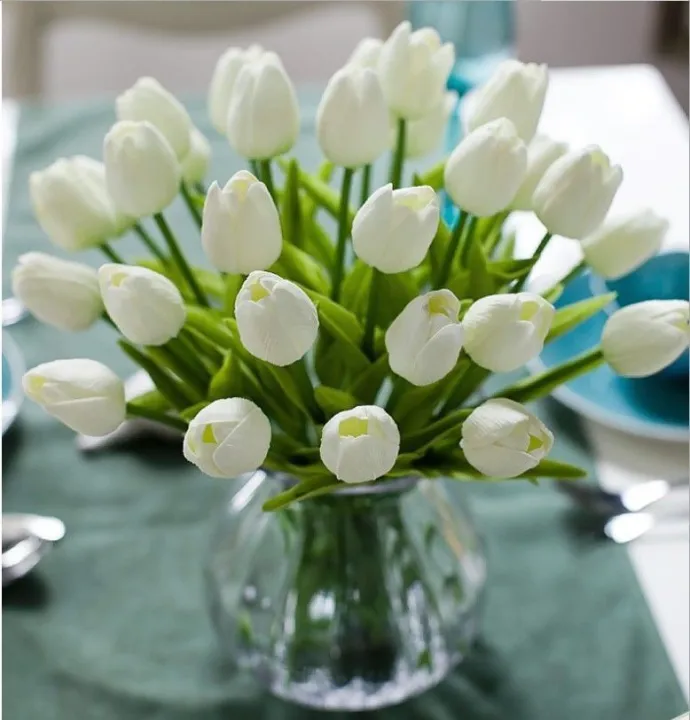 3/5/10PCS%20Artificial%20Real%20Touch%20Flowers%20Tulip%20Bouquet%20Decor%20Tulips%20Flower%20for%20Home%20Wedding%20Decorations%20-%20Image%204