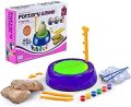 DIY Pottery Art Wheel Toy Set for Kids - Clay Pot Making Machine with Colors & Stencils, Educational Sculpting Game. 