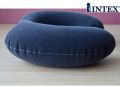 Intex Neck Pillow Travel Pillow inflatable travel pillow neck pillow U shape 68765 high quality flocked material NOTE random color will be delivered. 