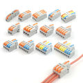 Mini Quick Wire Connector Wire Terminal 1 in multiple out Best For Car Bike Wiring Solar Wiring  Mini Quick Wire Conductor Connector Universal Compact 2/3 Pin Splicing Push in Terminal Block 1 in multiple out. 