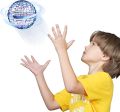 Flynova Pro Flying Ball Toy - Mini Gyro Flying sphere ball For Kids & Adult, RGB light Flying Toys, Flying Spinner Flying Space Orb Toy For Kids Adults Indoor Outdoor, Nebula Orb Soaring Hover Ball Magic Boomerang Ball. 