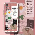 JIUMOO For Redmi 10 Case With New Design Cartoon Cute Flower Phone Case Shockproof Square Edge Softcase Pattern Silicone Casing Full Cover Angel Eye Camera Protection Cases. 