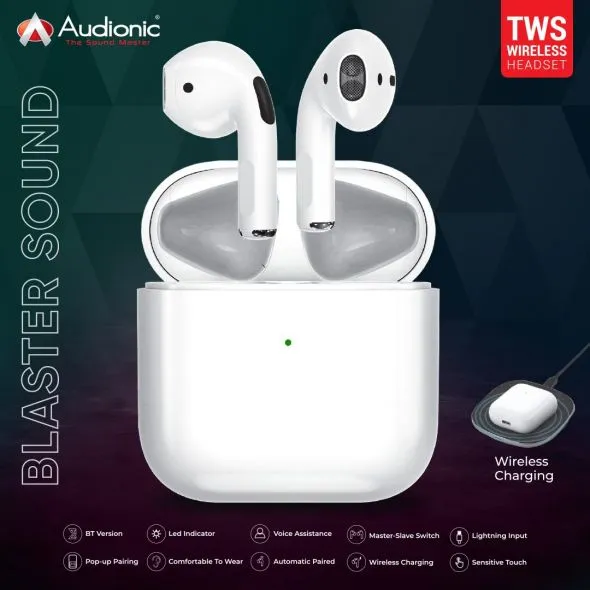 Audionic airbuds 4 - airbuds 04 tws - audionic wireless earbuds 4 - new ...