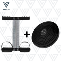 Tummy Trimmer Double Spring & Twister Plate Disc High Quality Weight Loss Machine For Home Gym. 