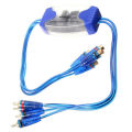 4-Channel Rca Audio Noise Filter Suppressor Ground Loop Isolator Car Stereo 50W. 