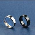 2 Beautiful titanium ring viking rusty ring for boys men. 