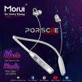 Morui Porsche ME-07 Wireless Neckband Bluetooth Headphones | Voice Changer Earbuds | AirPods | Gaming Headset | Hands-Free for Calls & Music. 