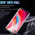 lthmy for VIVO Y33s Magnetic Case 360 Front Back double-sided 9H Tempered Glass Case Metal Bumper cover. 