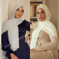 Modern Modest – Pack of 2 Chiffon Georgette Hijabs /Scarves/Stoler, Soft Lightweight, No-slip material, Breathable Fabric, Best for Summer for Girls/Women. 