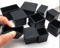 Black Square Black Rectangle12-Pcs PVC Rubber for Chair Legs Chair Legs Caps Table Legs Caps Furniture Pads Pipe End Cap Table Legs Caps Anti-slip Floor. 