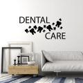 Dental Care Vinyl Wall Decal Healthy Teeth Dentist Clinic Decor Sticker ID#4815. 