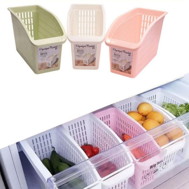 Set of 3 Refrigerator Organizer Maximize Your Fridge Space with fridge organizer basket space saver storage box refrigerator accessories baskets for fridge kitchen gadget basket for kitchen