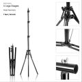 7 Feet Tripod Stand with mobile holder - Aluminium Made - 7 Feet Tripod Stand with mobile holder for Ring Lights, Cameras and Light Stand without Ring Light, Videography Equipment. 