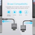 UNITEK XQD Card Reader, Unitek USB3.1 Gen1 Type A to XQD, Portable Aluminum Memory Card Adapter, Compatible for Sony Lexar Nikon Card ORIGINAL UK ZONE STOCK. 