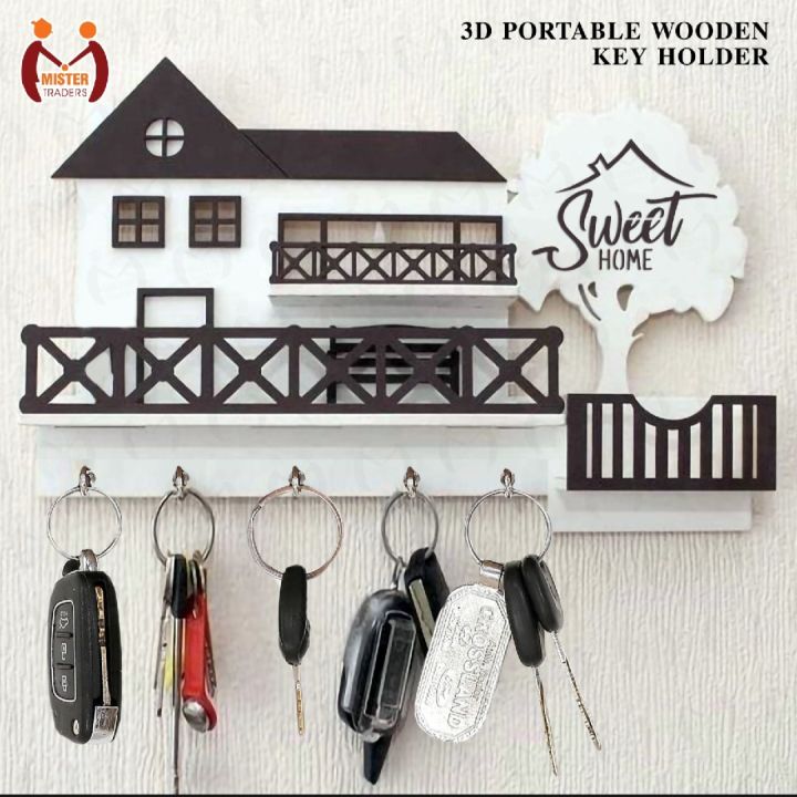 wooden wall keyholder with mobile stand wall mount mobile phone storage box wood mobile phone wood wall keychain holder wood mobile mobile phone charging stand big tree pocket sweet home