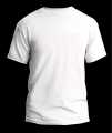 Classy Plain white and black t-shirt. 