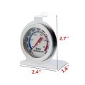 Stainless Steel Dial Oven Thermometer Grill Temperature Gauge For Home Kitchen Food Meat - Hang or Stand in Oven. 