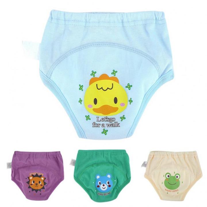 NYT%204Pc%20/%20Baby%20Boys%20Training%20Pants%20Potty%20Training%20Toddlers%20Toddlers%20Cute%20Cartoon%20Waterproof%204-Layer%20Diapers%20-%20Image%205